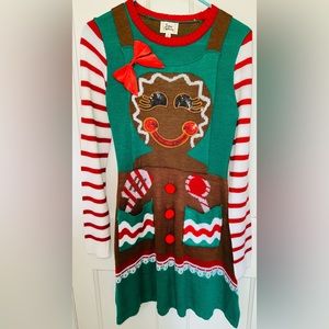 Ugly Christmas Sweater Dress Size Small